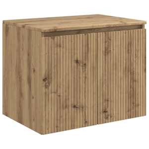 Sada koupelnových skříněk 5 pcs Dub artisan Kompozitní dřevo - obrázek 5