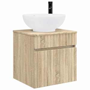 Sada koupelnových skříněk 4 pcs Dub sonoma Kompozitní dřevo - obrázek 5