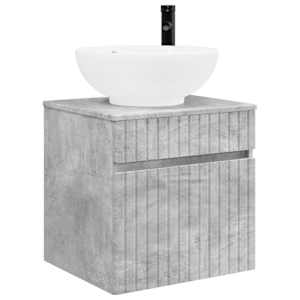Sada koupelnových skříněk 4 pcs Betonově šedá - obrázek 4