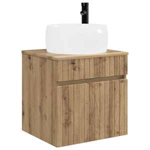Sada koupelnových skříněk 5 pcs Dub artisan 50 x 14,5 x 70 cm - obrázek 4
