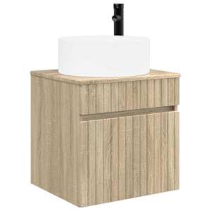Sada koupelnových skříněk 4 pcs Dub sonoma 103,5 x 15,5 x 70 cm - obrázek 4