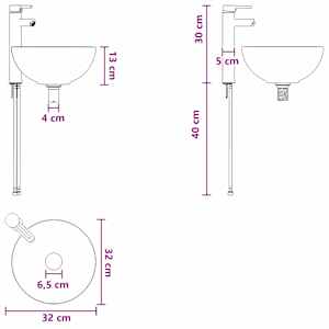 Sada koupelnového nábytku 4 pcs Betonově šedá - obrázek 15