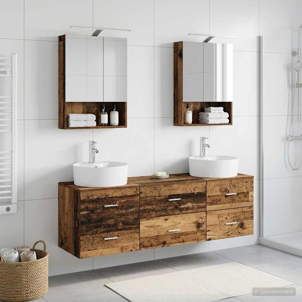 Komplet pohištva za kopalnico 5 pcs Star les
