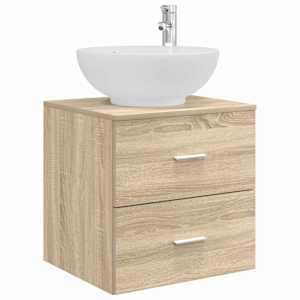 Sada koupelnového nábytku 4 pcs Dub sonoma - obrázek 5