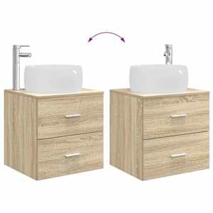 Sada koupelnového nábytku 4 pcs Dub sonoma - obrázek 13