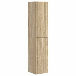 Sada koupelnových skříněk 5 pcs Dub sonoma 43 x 16 x 62,5 cm - obrázek 8