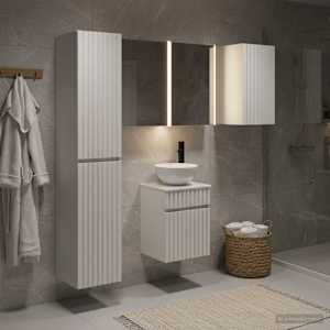 Sada koupelnových skříněk 5 pcs Bílá 43 x 11,5 x 60,5 cm - obrázek 4
