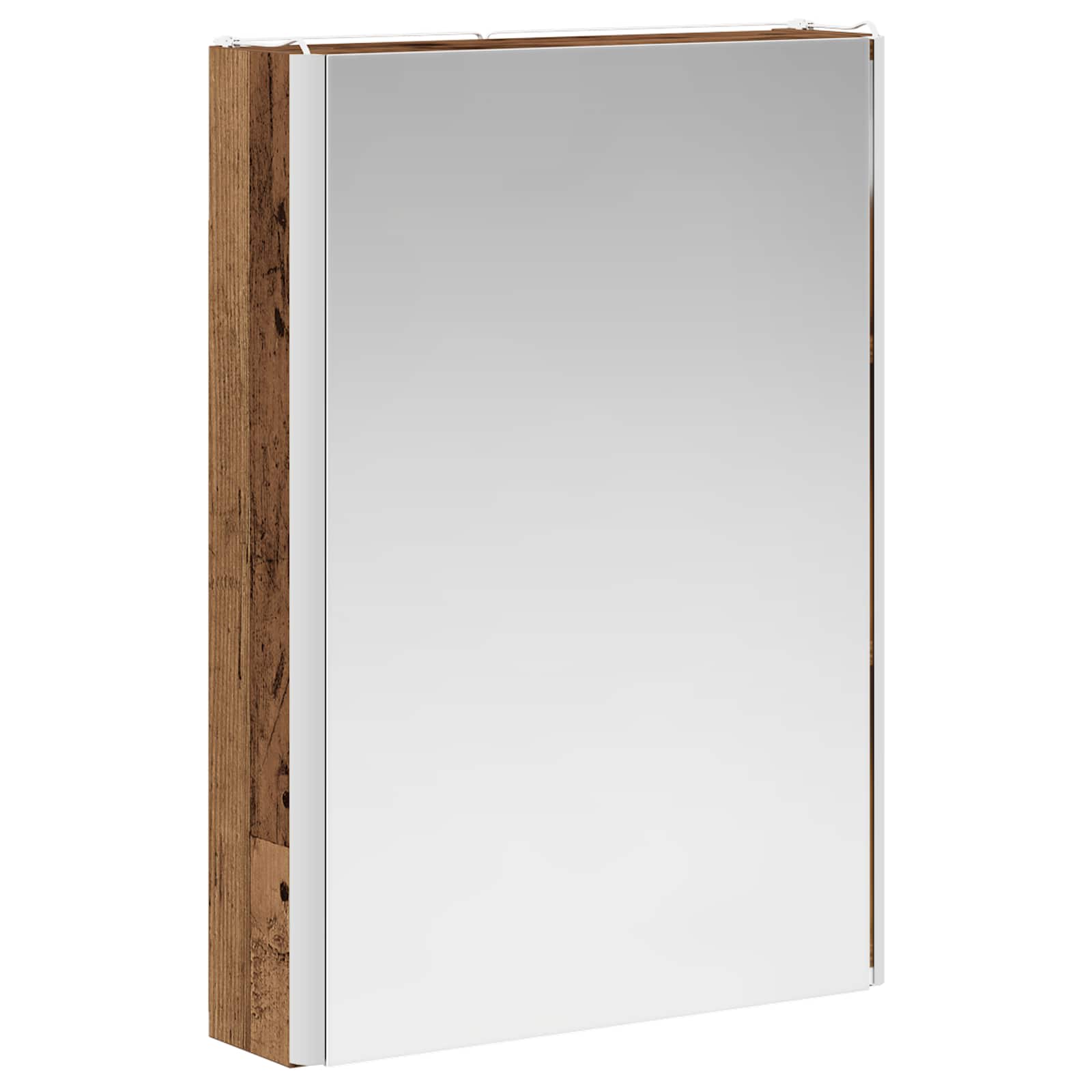 Комплект шкафове за баня 5 pcs Старо дърво 43 x 11,5 x 60,5 см – изображение 3