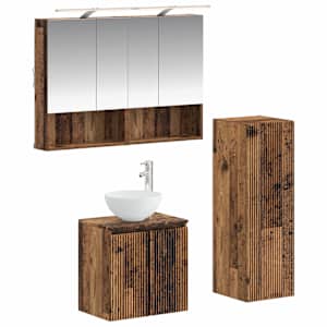 Komplet pohištva za kopalnico 4 pcs Star les