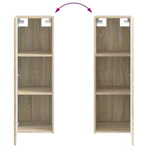Sada koupelnového nábytku 4 pcs Dub sonoma - obrázek 8