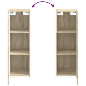 Sada koupelnového nábytku 4 pcs Dub sonoma - obrázek 8