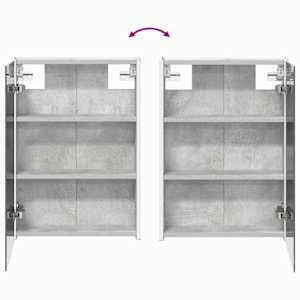 Sada koupelnového nábytku 4 pcs Betonově šedá - obrázek 9