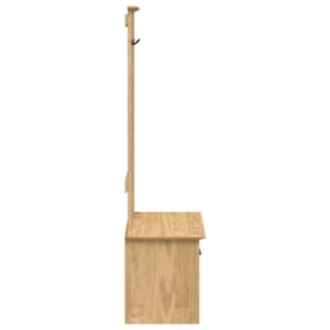 Kabinet na chodbu BODO Medová hnědá 50 x 40 x 156,7 cm - obrázek 6