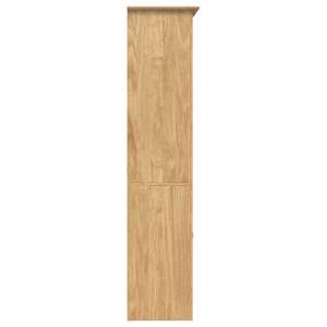 knihovna BODO Medová hnědá 82 x 40 x 173 cm kompozitní dřevo - obrázek 5