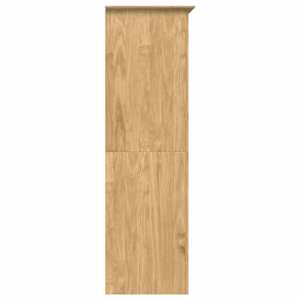Šatní skříň s úložištěm BODO Medová hnědá 53,5 x 99 x 173 cm - obrázek 5
