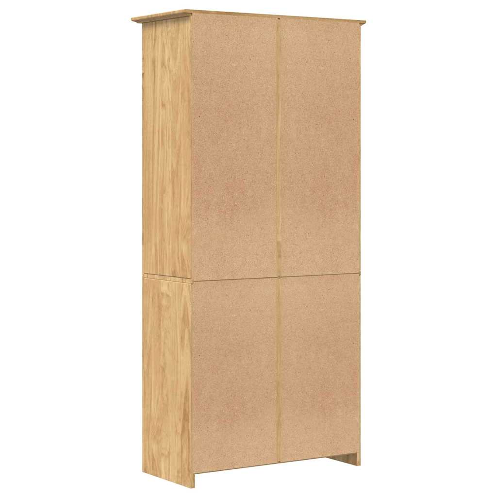 Knjižna omara BODO Medeno rjava 82 x 40 x 173 cm - slika 5