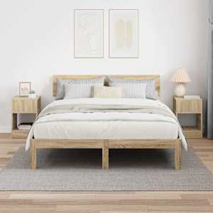 Odkládací stolek 2 pcs Sonoma dub 30,5 x 30 x 45 cm - obrázek 4