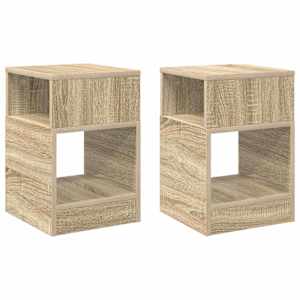 Odkládací stolek 2 pcs Sonoma dub 30,5 x 30 x 45 cm - obrázek 2