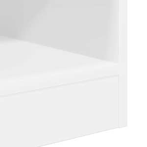 Odkládací stolek 2 pcs Bílá 40,5 x 40 x 45 cm kompozitní dřevo - obrázek 10