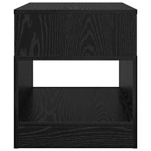 Odkládací stolek 2 pcs Černý dub 40,5 x 40 x 45 cm - obrázek 6
