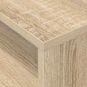 Odkládací stolek Sonoma dub 40,5 x 40 x 45 cm kompozitní dřevo - obrázek 8