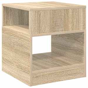 Odkládací stolek Sonoma dub 40,5 x 40 x 45 cm kompozitní dřevo - obrázek 2