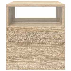 Odkládací stolek Sonoma dub 40,5 x 40 x 45 cm kompozitní dřevo - obrázek 6