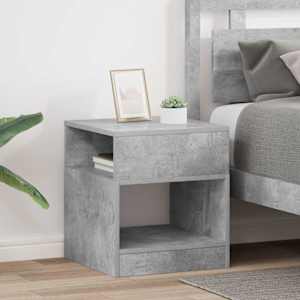 Odkládací stolek 2 pcs Betonově šedá 40,5 x 40 x 45 cm - obrázek 1