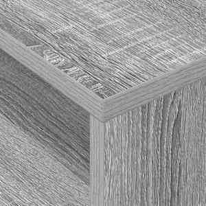 Odkládací stolek 2 pcs Šedá Sonoma 40,5 x 40 x 45 cm - obrázek 9