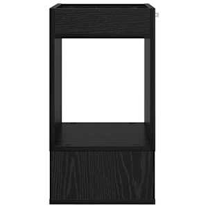 Odkládací stolek 2 pcs Černý dub 30 x 30 x 56 cm - obrázek 6