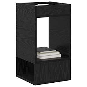 Odkládací stolek 2 pcs Černý dub 30 x 30 x 56 cm - obrázek 3