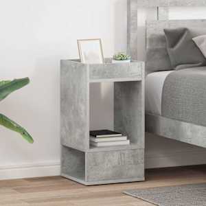 Odkládací stolek 2 pcs Betonově šedá 30 x 30 x 56 cm - obrázek 1