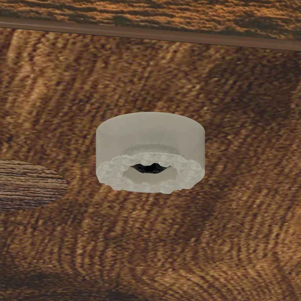 Stranska miza 2 pcs Dimljeni oreh 30 x 30 x 56 cm - slika 10