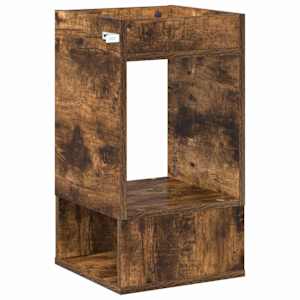 Odkládací stolek 2 pcs Kouřový dub 30 x 30 x 56 cm - obrázek 8