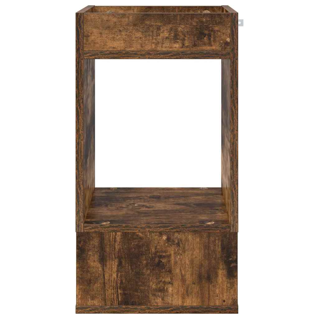 Stranska miza 2 pcs Dimljeni oreh 30 x 30 x 56 cm - slika 6