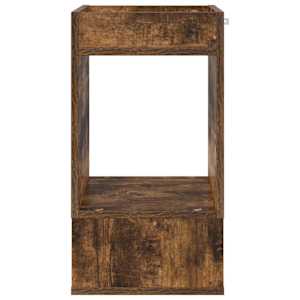 Odkládací stolek 2 pcs Kouřový dub 30 x 30 x 56 cm - obrázek 6