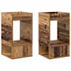vidaXL Otsalaud 2 tk Vana puit 30 x 30 x 56 cm Tehispuit