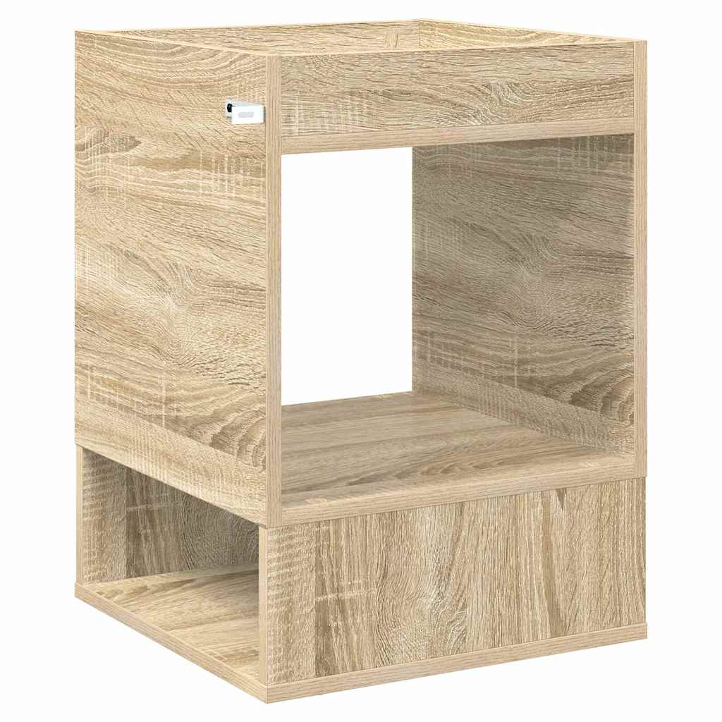 Stranska miza 2 pcs Sonoma hrast 40 x 40 x 56 cm - slika 8