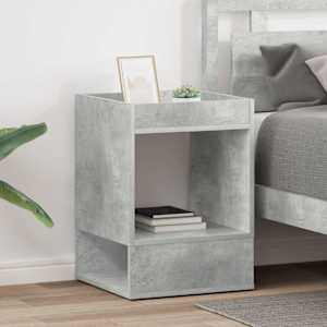 Odkládací stolek 2 pcs Betonově šedá 40 x 40 x 56 cm - obrázek 1