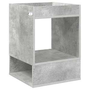 Odkládací stolek 2 pcs Betonově šedá 40 x 40 x 56 cm - obrázek 8