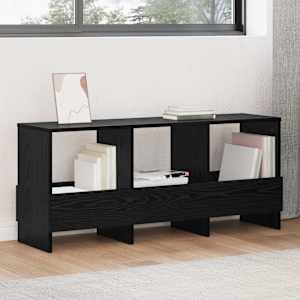 Regal za revije Črna Orehovina 102 x 30 x 45 cm