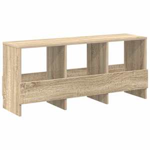 Regál na časopisy Sonoma dub 102 x 30 x 45 cm - obrázek 8