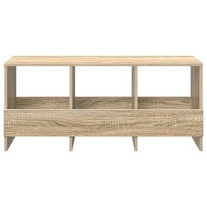 Regál na časopisy Sonoma dub 102 x 30 x 45 cm - obrázek 6