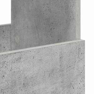 Regál na časopisy Betonově šedá 102 x 30 x 45 cm - obrázek 10