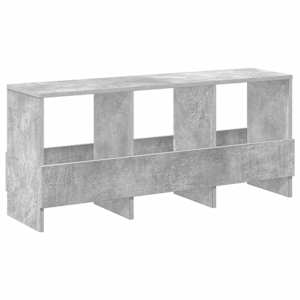 Regál na časopisy Betonově šedá 102 x 30 x 45 cm - obrázek 2