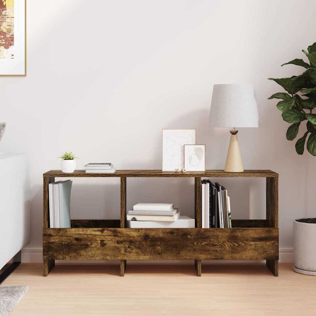 Regal za revije Dimljeni oreh 102 x 30 x 45 cm - slika 4