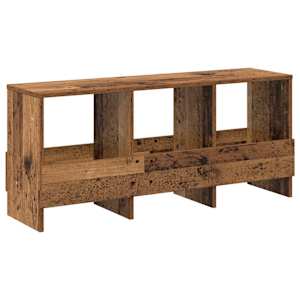 Regál na časopisy Staré dřevo 102 x 30 x 45 cm - obrázek 2