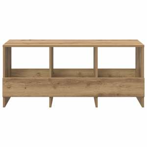 Regál na časopisy Artisanový dub 102 x 30 x 45 cm - obrázek 6