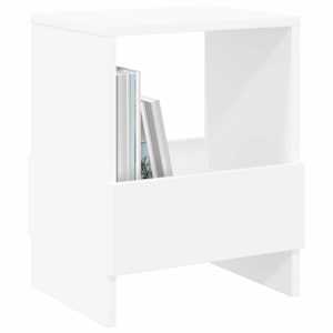 Regál na časopisy 2 pcs Bílá 35 x 30 x 45 cm - obrázek 3
