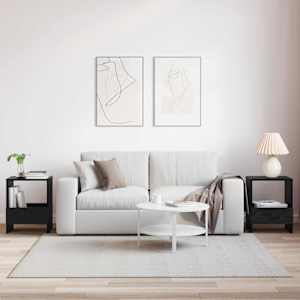 Regál na časopisy 2 pcs Černý dub 35 x 30 x 45 cm - obrázek 4